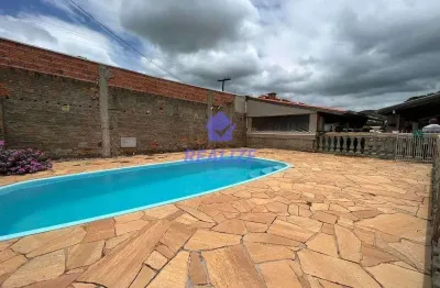 Chácara no rio bonito, próximo ao lago com 3 dormitórios à venda, 400 m² - r$ 450.000,00