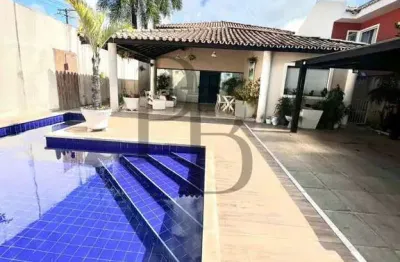 Casa em condomínio para venda em lauro de freitas, vilas do atlântico, 4 dormitórios, 3 suítes, 5 banheiros, 2 vagas