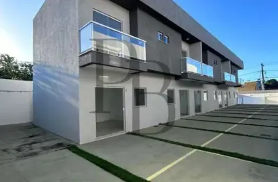 Casa em condomínio para venda em lauro de freitas, vilas do atlântico, 2 dormitórios, 2 suítes, 3 banheiros, 1 vaga
