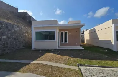 Casa em condomínio para venda em camaçari, busca vida (abrantes), 2 dormitórios, 1 suíte, 2 banheiros, 2 vagas