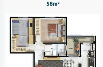 Apartamento à venda no cond. altos da avenida jundiaí  em jundiaí/sp