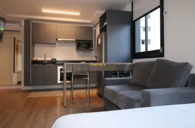 New life visconde apartamento de 1 quartos mobiliado - centro