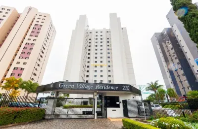 Resid. green village - apto 3 dormitórios (2suítes), e 2 vagas no cabral.