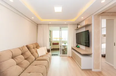 Resid. paris - apto 2 dormitórios, semi mobiliado, com vaga de garagem no bairro novo mundo.