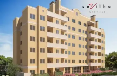 Sevilha neoville - apartamento 66 m², 3 dormitórios, bairro novo mundo