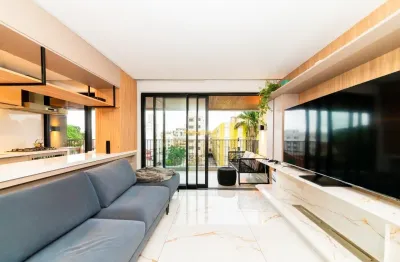 Apartamento de alto padrão com 129m² no juvevê, curitiba-pr.