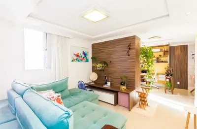 Resid. parque arvoredo - apto mobiliado, 2 quartos (1 suite), e 1 vaga no xaxim.