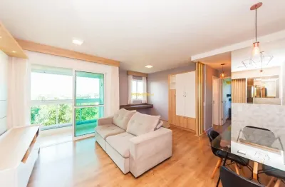 Ed le parc bacacheri - apto mobiliado 2 quartos 2 vagas ultimo andar