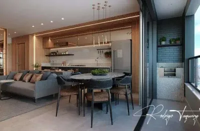 Apartamento com 1 suíte e sacada gourmet no setor marista – storya casa versátil