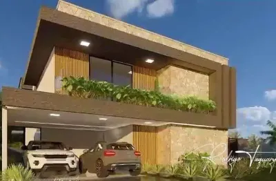 Jardins verona – sobrado à venda em goiânia com 4 suítes, varanda gourmet e piscina aquecida