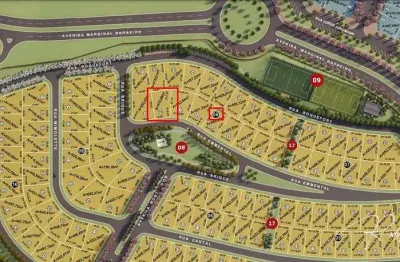 Jardins frança – terreno à venda em goiânia com 407 m² em condomínio fechado de alto padrão