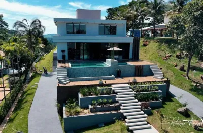 Sobrado mobiliado à venda no aldeia do vale com 6 suítes, 775 m² de construção e lazer completo