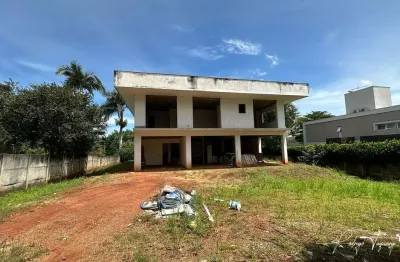 Sobrado inacabado no aldeia do vale – 5 suítes, varanda gourmet e amplo potencial de personalização