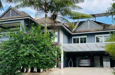Sobrado no aldeia do vale – 4 suítes, lazer exuberante e alto padrão de acabamento