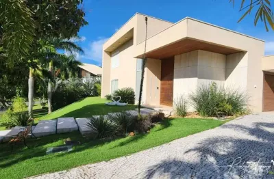 Sobrado mobiliado no aldeia do vale – 4 suítes, lazer completo e alto padrão