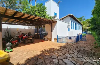Casa térrea no estilo colonial português à venda no aldeia do vale – 4 suítes, 1.250 m² de terreno e lazer completo