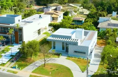 Aldeia do vale – casa térrea moderna 4 suítes com piscina aquecida em goiânia