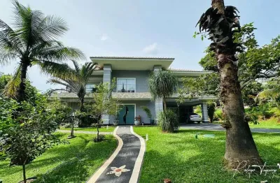 Aldeia do vale – casa com vista para o lago, 5 suítes e lazer completo em goiânia