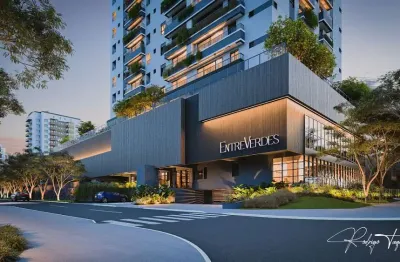 Entreverdes residencial – apartamento de 118 m² com 3 suítes, 2 vagas e acesso ao parque areião