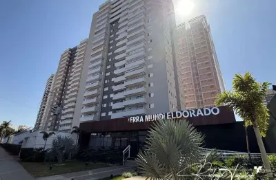 Terra mundi eldorado – apartamento 89,91 m² com 3 quartos, 2 suítes americanas, lavabo e escaninho no residencial eldorado, goiânia