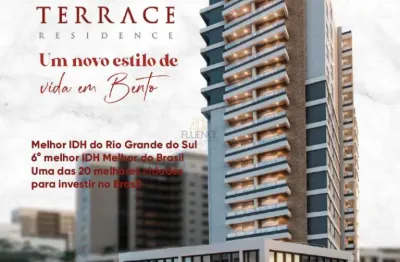 Apartamento à venda, 2 quartos, 1 suíte, 1 vaga, centro - bento gonçalves/rs