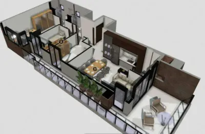 Apartamento à venda, 3 quartos, 1 suíte, 2 vagas, centro - carlos barbosa/rs