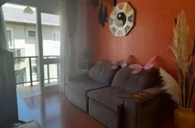 Fluence imóveis vende apartamento semimobiliado, dois dormitórios com duas sacadas abertas, no bairro licorsul/cohab em bento gonçalves.