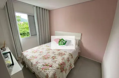 Apartamento com 2 dormitórios à venda, 48 m² por r$ 350.000,00 - martim de sá - caraguatatuba/sp