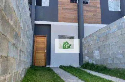 Sobrado com 2 dormitórios à venda, 70 m² por r$ 350.000,00 - perequê mirim - caraguatatuba/sp