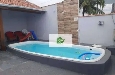 Casa com 2 dormitórios à venda, 390 m² por r$ 360.000,00 - pegorelli - caraguatatuba/sp
