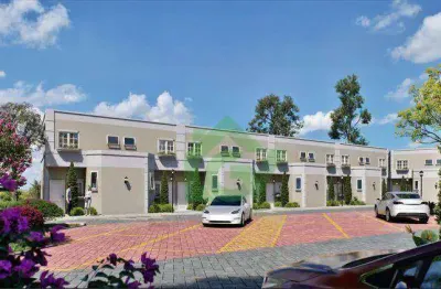 Sobrado com 2 dormitórios à venda, 62 m² - jaraguazinho - caraguatatuba/sp