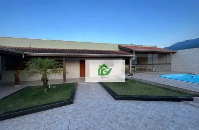 Casa com 3 dormitórios à venda, 600 m² por r$ 800.000,00 - pegorelli - caraguatatuba/sp
