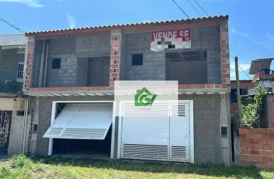Casa com 3 dormitórios à venda, 130 m² por r$ 230.000,00 - jaraguá - caraguatatuba/sp