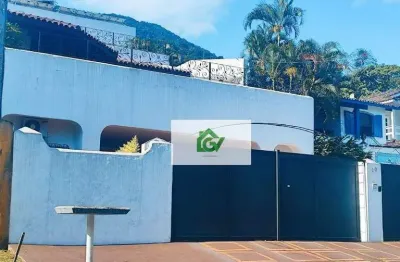 Casa com 5 dormitórios à venda, 372 m² por r$ 4.200.000,00 - guaecá - são sebastião/sp