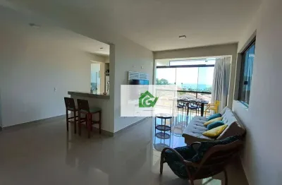 Apartamento com 2 dormitórios à venda, 110 m² por r$ 800.000,00 - s f praia - são sebastião/sp