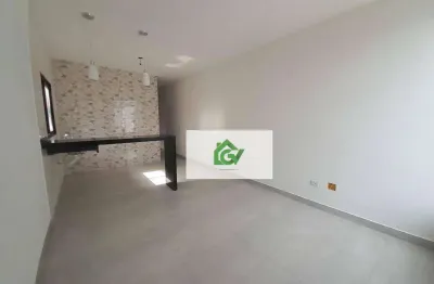 Casa com 2 dormitórios suíte à venda, 66 m² por r$ 350.000 - golfinho - caraguatatuba/sp