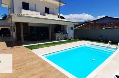 Casa com 4 dormitórios à venda, 300 m² por r$ 1.650.000,00 - jardim britânia - caraguatatuba/sp