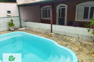 Casa com 3 dormitórios à venda, 140 m² por r$ 500.000,00 - praia das palmeiras - caraguatatuba/sp