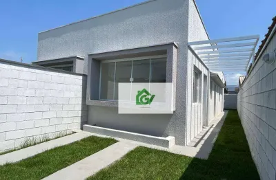 Casa com 2 dormitórios à venda, 62 m² por r$ 345.000,00 - balneário dos golfinhos - caraguatatuba/sp
