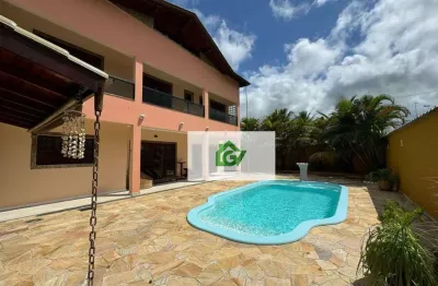 Sobrado com 4 dormitórios à venda, 257 m² por r$ 950.000,00 - pontal de santa marina - caraguatatuba/sp