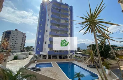 Apartamento com 3 dormitórios à venda, 83 m² por r$ 850.000,00 - aruan - praia do aruan - caraguatatuba/sp