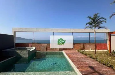 Casa com 3 dormitórios à venda, 236 m² por r$ 4.200.000,00 - massaguaçu - caraguatatuba/sp