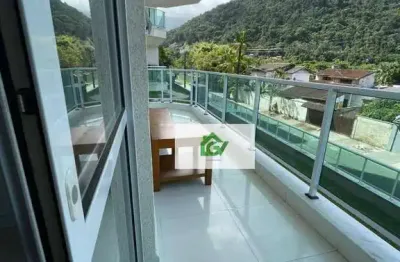 Apartamento com 2 dormitórios à venda, 83 m² por r$ 630.000,00 - cidade jardim - caraguatatuba/sp