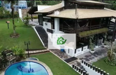 Casa à venda, 500 m² por r$ 10.500.000,00 - guaecá - são sebastião/sp