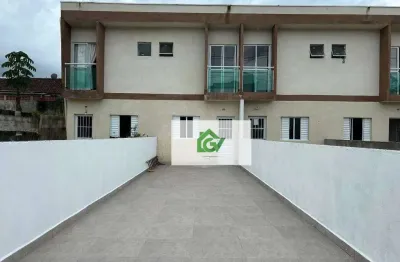 Casa com 2 dormitórios à venda, 80 m² por r$ 430.000,00 - massaguaçu - caraguatatuba/sp