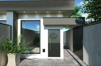 Casa com 2 dormitórios à venda, 62 m² por r$ 420.000,00 - balneário dos golfinhos - caraguatatuba/sp