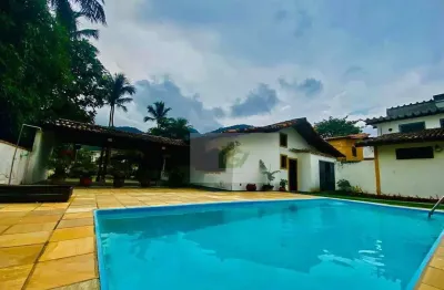 Casa com 7 dormitórios à venda, 400 m² por r$ 3.400.000,00 - barequeçaba - são sebastião/sp