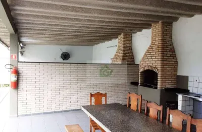 Apartamento com 2 dormitórios à venda, 45 m² por r$ 260.000,00 - balneário dos golfinhos - caraguatatuba/sp