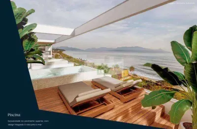 Apartamento duplex com 4 dormitórios à venda, 310 m² por r$ 2.448.815,21 - massaguaçu - caraguatatuba/sp
