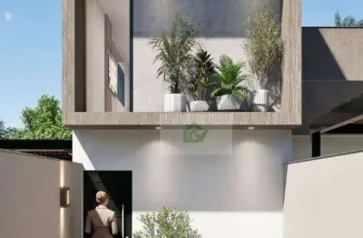 Casa com 1 dormitório à venda, 47 m² por r$ 335.000 - pontal de santa marina - caraguatatuba/sp